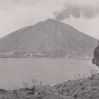 Lo Stromboli visto da Strombolicchio T.C.I. 1933